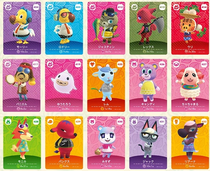 あつ森 ジャックやちゃちゃまるのアミーボカードはある ついに発売決定 あつまれどうぶつの森